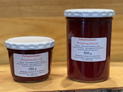 Johannisbeer Fruchtaufstrich vom Schmiederhof